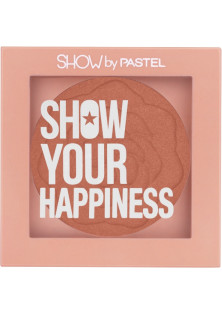 Рум'яна Show Your Happiness Blush №207 за ціною 154₴  у категорії Pastel Серiя Show By Pastel