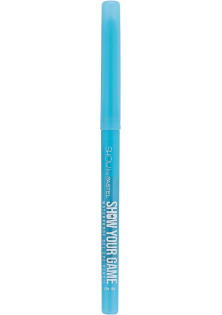 Гелевий олівець для очей Show Your Game Waterproof Gel Eye Pencil №403 за ціною 118₴  у категорії Pastel Призначення Макіяж