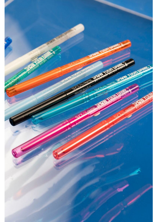 Гелевий олівець для очей Show Your Game Waterproof Gel Eye Pencil №404 - фото 3