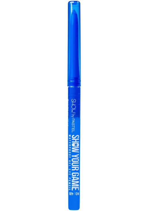 Гелевий олівець для очей Show Your Game Waterproof Gel Eye Pencil №410 - фото 1