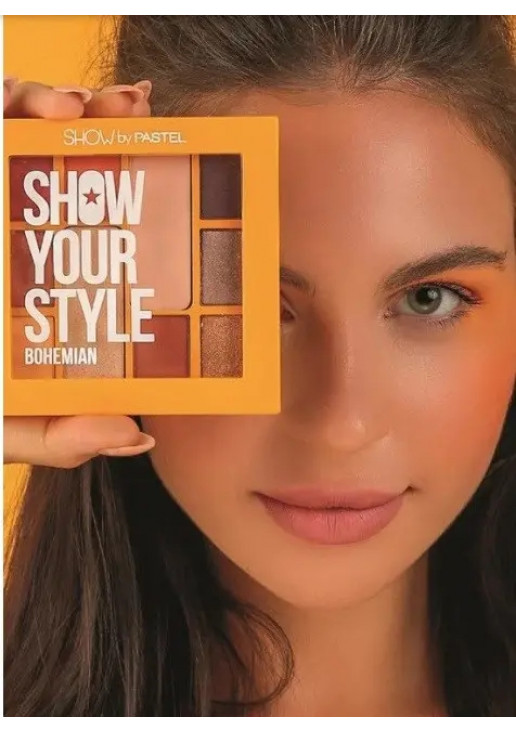 Палітра тіней для повік Show Your Style Eyeshadow Palette №461 Bohemian - фото 4