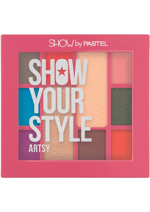 Палітра тіней для повік Show Your Style Eyeshadow Palette №462 Artsy - фото 1