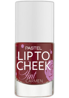 Тінт для губ та щік Lip To Cheek Tint №01 Carmen за ціною 217₴  у категорії Pastel Призначення Для блиску