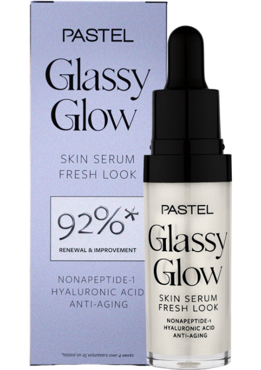 Сироватка для шкіри з ефектом скляного сяйва Glassy Glow Skin Serum Fresh Look - фото 1