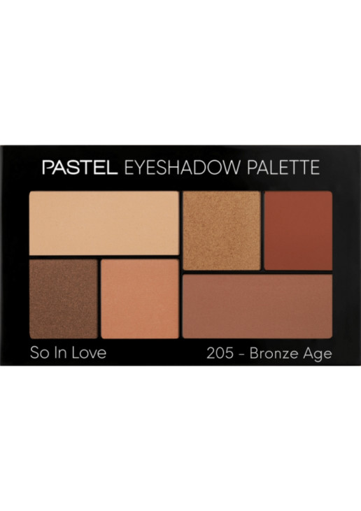Палетка тіней для повік Eyeshadow Palette So In Love №205 Bronze Age - фото 1