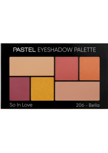 Палетка тіней для повік Eyeshadow Palette So In Love №206 Bella за ціною 207₴  у категорії Pastel Вік 18+