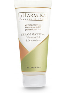 Матуючий крем для обличчя Cream Matting Vitamin B3 & Nanosilver за ціною 490₴  у категорії Крем для обличчя Бренд Pharmika