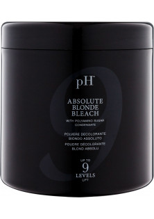 Пудра освітлююча безаміачна 9 рiвней Absolute Blonde Bleach за ціною 1135₴  у категорії Італійська косметика Бренд pH Argan and Keratin