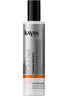 Спрей-термозахист для фарбованого волосся BB Silk Hair Spray за ціною 175₴  у категорії Kayan Professional Об `єм 200 мл