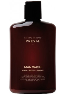 Купити Previa Шампунь-гель для тіла та волосся Energising Cleanser Man Wash вигідна ціна