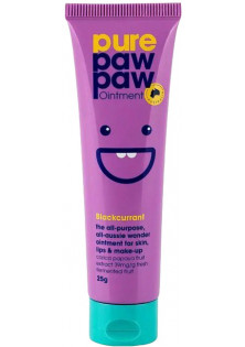 Відновлюючий бальзам для губ Ointment Blackcurrant за ціною 189₴  у категорії Бальзам для губ Бренд Pure Paw Paw