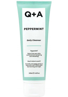 Купить Q+A Очищающий гель для лица с мятой Peppermint Daily Cleanser выгодная цена