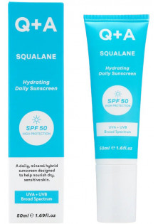 Зволожуючий сонцезахисний крем для обличчя Squalane Hydrating Daily Sunscreen SPF 50 за ціною 620₴  у категорії Сонцезахисний крем Країна виробництва Великобританія