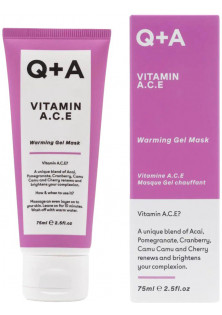 Купити Q+A Мультивітамінна маска для обличчя Vitamin A, C, E Warming Gel Mask вигідна ціна
