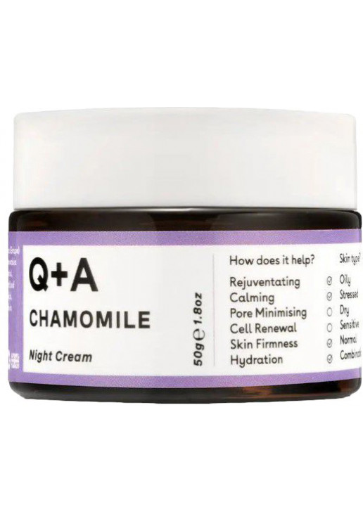 Нічний крем для обличчя Chamomile Calming Night Cream - фото 1