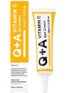 Купити Q+A Крем для зони навколо очей Vitamin C Eye Cream вигідна ціна
