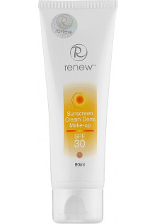 Купити Renew Сонцезахисний тональний крем-антиоксидант Sunscreen Cream Demi Make-Up SPF 30 вигідна ціна