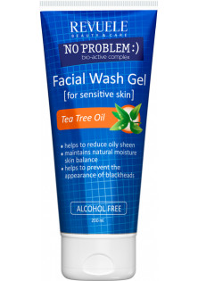 Купити Revuele Гель для вмивання обличчя для чутливої шкіри Олія чайного дерева No Problem Foam For Washing вигідна ціна