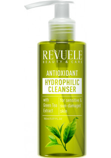 Купити Revuele Антиоксидантний гідрофільний гель для вмивання з екстрактом зеленого чаю Purifying Hydrophilic Cleanser Antioxidant Gel вигідна ціна