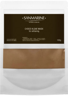 Купити Sanmarine Альгінатна маска з шоколадом Choco Alga Mask вигідна ціна