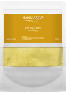 Купити Sanmarine Альгінатна маска із золотом Gold Alga Mask вигідна ціна