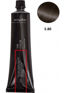 Крем-краска для волос Sergilac №5.80 светло-каштановый шоколадный в Украине