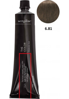 Купити Sergilac Крем-фарба для волосся Sergilac №6.81 темний блонд холодний шоколад вигідна ціна