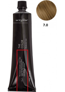 Крем-фарба для волосся Sergilac №7.0 блонд натуральний за ціною 315₴  у категорії Іспанська косметика Бренд Sergilac