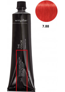 Крем-фарба для волосся Sergilac №7.88 блонд червоний інтенсивний за ціною 315₴  у категорії Косметика для волосся Класифікація Професійна