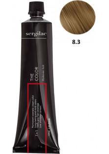 Крем-фарба для волосся Sergilac №8.3 світлий блонд золотистий за ціною 100₴  у категорії Фарба для волосся