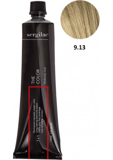 Купити Sergilac Крем-фарба для волосся Sergilac №9.13 дуже світлий блонд попелясто-золотистий вигідна ціна