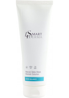 Манукі-маска для відновлення мікробіому та себорегуляції Manuki Sebo-Mask Blemish Solution за ціною 0₴  у категорії Smart 4 derma Об `єм 230 мл