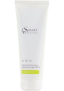 Купити Smart 4 derma Трансдермальний санблок Transdermal Sunblock Sebocontrol Cream SPF 30 вигідна ціна