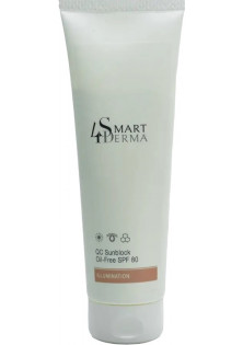 Антиоксидантний ультразахисний крем QC Sunblock Oil-Free SPF 80 за ціною 0₴  у категорії Smart 4 derma Тип шкіри Усі типи шкіри
