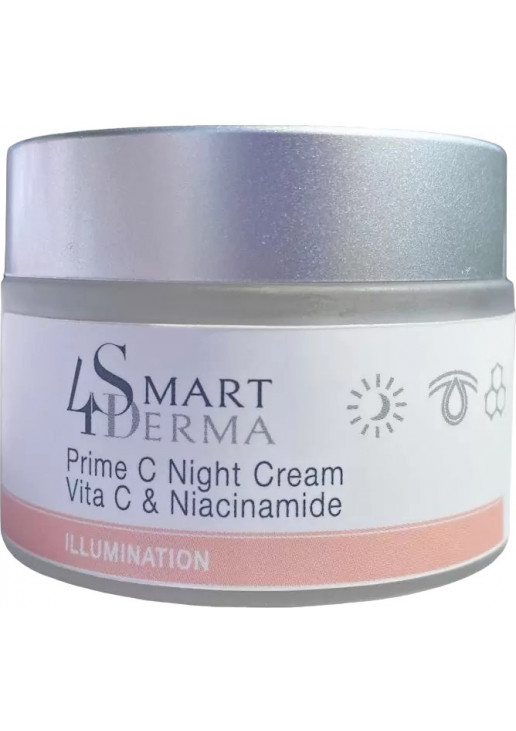 Супер антиоксидантний нічний крем Prime C Night Cream Vita C & Niacinamide - фото 2