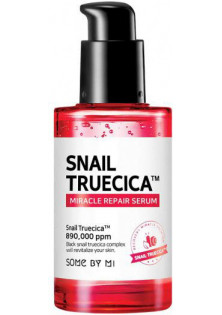 Сироватка з муцином чорного равлика та керамідами Snail Truecica Miracle Repair Serum за ціною 650₴  у категорії Сироватка для обличчя Країна ТМ Корея