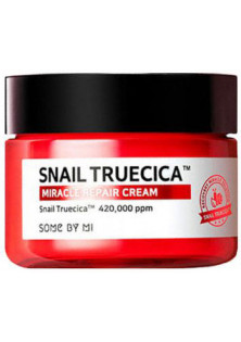 Відновлювальний крем з муцином равлика і керамідами Snail Truecica Miracle Repair Cream за ціною 670₴  у категорії Корейська косметика Об `єм 60 гр