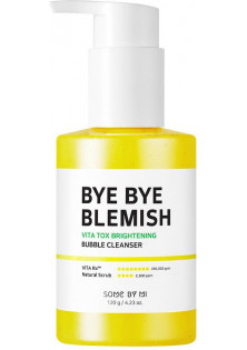 Киснева пінка-маска для освітлення шкіри обличчя Bye Bye Blemish Vita Tox Brightening Bubble Cleanser за ціною 428₴  у категорії Корейська косметика Країна ТМ Корея