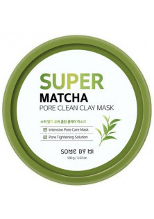 Глиняна маска для чищення пір Super Matcha Pore Clean Clay Mask за ціною 462₴  у категорії Корейська косметика Призначення Очищення