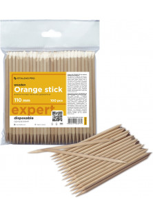 Дерев’яні апельсинові палички для манікюру за ціною 50₴  у категорії Витратні матеріали для манікюру та педикюру Класифікація Професійна