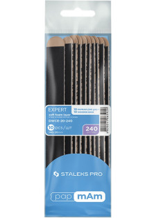 Купити Staleks PRO Змінні файли papmAm Mix на дерев'яній основі 240 грит вигідна ціна