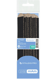 Купити Staleks PRO Змінні файли papmAm на дерев'яній основі 100 грит вигідна ціна