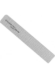 Широка пряма мінеральна пилочка для нігтів 80/100 грит за ціною 0₴  у категорії Інструменти для манікюру та педикюру Херсон