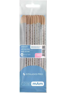 Купити Staleks PRO Набір м'яких змінних файлів на дерев'яній основі DWC-20-180 вигідна ціна