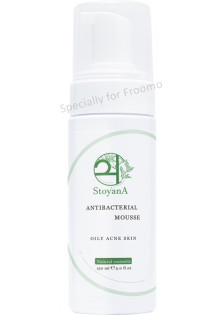 Купити StoyanA Антибактеріальний мус для очищення жирної, комбінованої шкіри з акне Antibacterial Mousse Oily Acne Skin вигідна ціна