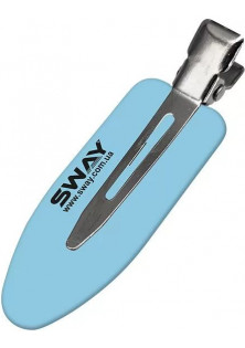 Набір блакитних затискачів для волосся за ціною 195₴  у категорії Sway Призначення Стайлінг