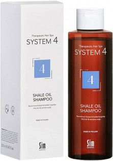 Купить Sim Sensitive Шампунь для жирной и чувствительной кожи головы 4 Shale Oil Shampoo выгодная цена