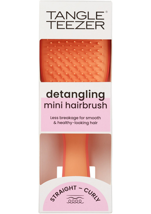 Щітка для волосся The Ultimate Detangler Mini Salmon Pink & Apricot - фото 6