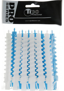 Бігуді для хімзавивки білі та сині 10,3 мм  за ціною 123₴  у категорії Аксесуари для перукарів Запоріжжя