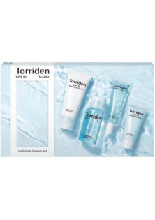 TORRIDEN Набір мініатюр Dive In Trial Kit (Foam 30ml+Toner 50ml+Serum 20ml+Cream 20ml) - постачальник СosmeticPro
